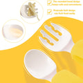Toddler Utensils Set, Baby Forks & Spoons with Silicone Handle