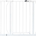 Easy Step 38.5-Inch (97.75Cm) Extra Wide Baby Gate, Award Winning Brand, Includes 6-Inch (15.25Cm) Extension Kit, 4 Pack Pressure Mount Kit and 4 Pack Wall Mount Kit