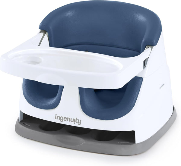 Floor Seat with Self-Storing Tray
