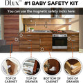Magnetic Cabinet Locks Child Safety 41-Piece Kit