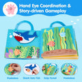 Ocean Montessori Busy Book for Toddlers 1-3