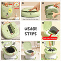 Travel Potty 3-In-1 Outdoor Portable Potty for Toddlers with Travel Bag