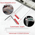 Self-Adhesive Clear Wall Corner Protector - 8Pack, 31.5 X 1.18 In
