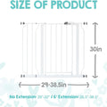 Easy Step 38.5-Inch (97.75Cm) Extra Wide Baby Gate, Award Winning Brand, Includes 6-Inch (15.25Cm) Extension Kit, 4 Pack Pressure Mount Kit and 4 Pack Wall Mount Kit