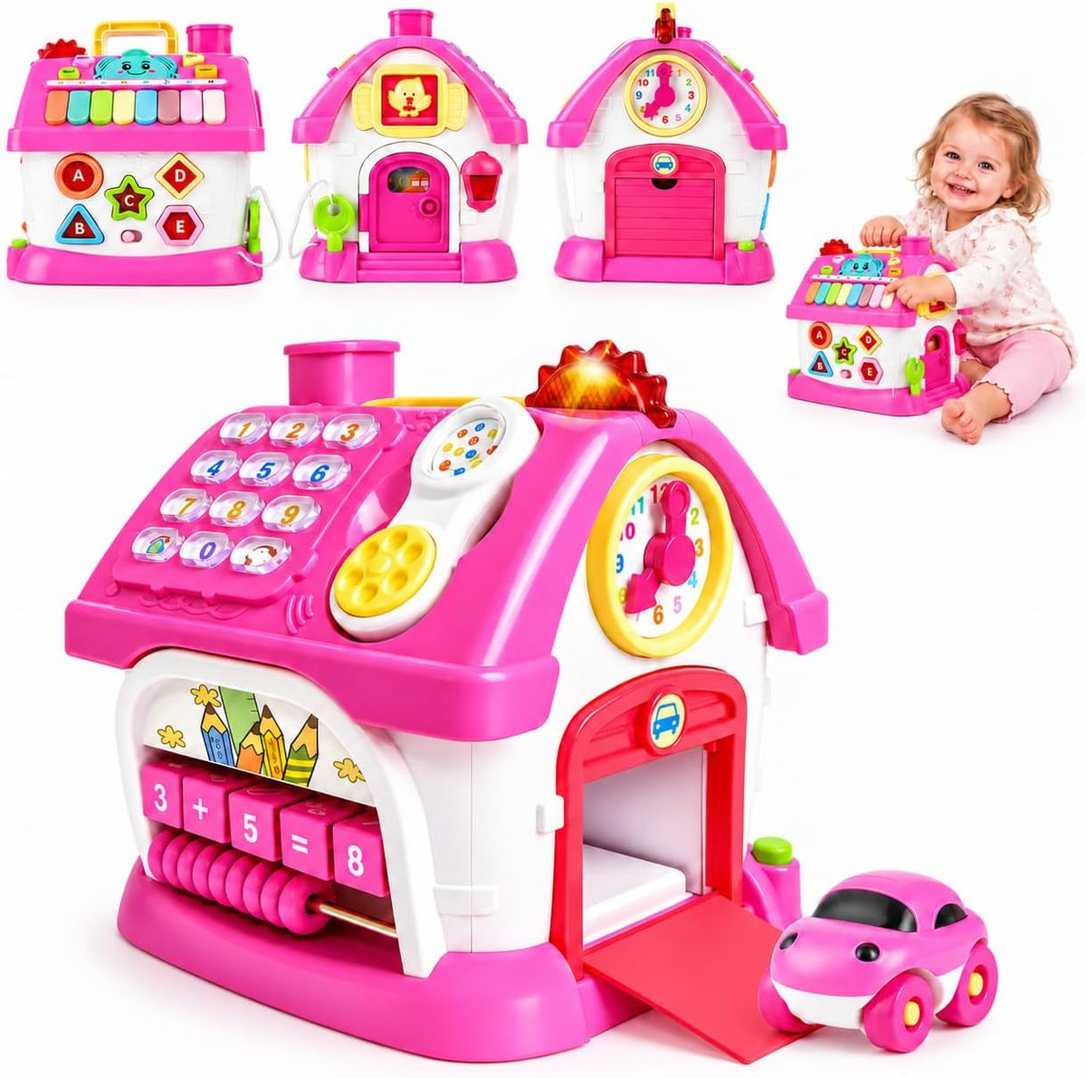 Montessori Toys for 1+ Year Old Girls Gifts-Musical Learning House
