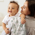 Muslin Swaddle Blankets for Newborn, 3 Pack Breathable Soft Receiving Blanket, Large 38 X 40 Inches Swaddle Wrap Burping Clothes Diapers, Essentials Infant Shower Items, Toddler Gift (Bright Colors)