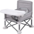 Portable Baby Seat Travel Chair| Compact Fold with Straps for Indoor/Outdoor Use| Great for Camping, Beach, Lawn |Toddlers, Kids, Boys, Girls (Neural Seat)