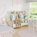 3 Tier Kids Bookshelf and Toy Storage, Burlywood