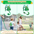 3 in 1 Toddler Harness Leash + 8.2Ft anti Lost Wrist Link, Cute Dinosaur Kids Safety Harness Tether with Key Lock, Child Protective Leashes While Walking for Outdoor Activity Keep Kids Close