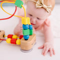 First Bead Maze Wooden Educational Baby Toy
