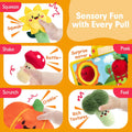 Fruits Vegetables Garden Plant Plush for Baby Toys 6-12 Months