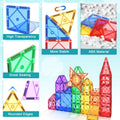 Magnetic Tiles Blocks Toddler Toys Sensory Preschool Building Learning Toys Girls Boys Toys Christmas Xmas Gifts for 3 4 5 6 7 8 Year Old Boys Girls