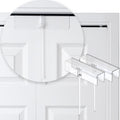 Complete Deluxe Bi-Fold Door Lock, 2 Pack by