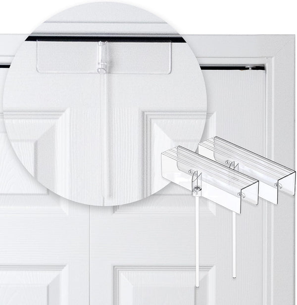 Complete Deluxe Bi-Fold Door Lock, 2 Pack by