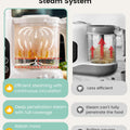 Baby Food Maker, Steamer & Blender Food Processor, White