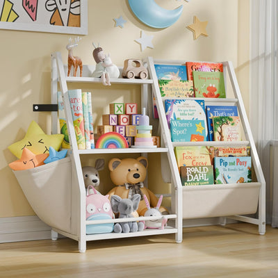 Kids Bookshelf and Toy Storage