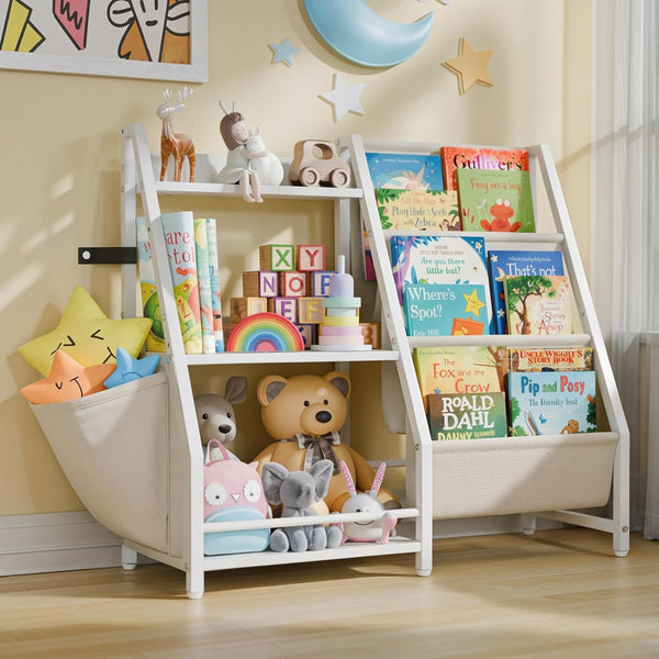 Kids Bookshelf and Toy Storage