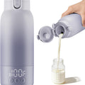 Portable Bottle Warmer for Breast Milk and Water, 17Oz Travel-Ready