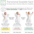 Transitional Swaddle Sack, Cotton, Tiny Arrows, 3-6Mo