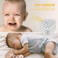 Rechargeable Sleep Soother Heartbeat Dreamy Bear, Baby Cry Sensor Lullabies & White Noise Machine, Nursery Decor Night Light Projector, Toddler Crib Sleeping Aid Baby Shower Gifts Teddy