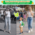 3 in 1 Toddler Harness Leash + 8.2Ft anti Lost Wrist Link, Cute Dinosaur Kids Safety Harness Tether with Key Lock, Child Protective Leashes While Walking for Outdoor Activity Keep Kids Close
