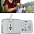 Portable Bottle Warmer for Travel, Fast Heating & Long Lasting Insulation, Precise Temperature Control, 6 Gear Adjustable, USB Powered Baby Milk Warmer for Home and Travel