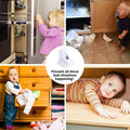 Safety Locks, Magnetic Safety Locks, Invisible Safety Latch Lock for Cupboard, Cabinet and Drawer, Child Proof, Easy to Install Kit, with Extra 3M Adhesive Tapes,10 Locks 2 Keys