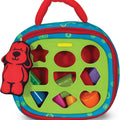 K’S Kids Take-Along Shape Sorter, 9 Textured Building Blocks & Soft Sensory Activity Bag, Montessori-Inspired Baby Toys for Toddlers, Preschool Learning Toys for Babies 9 Mo. & Up