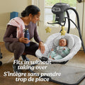 Simple Sway LX Baby Swing with Multi-Direction Lounger, Hutton