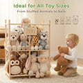 30" Extra Wide Large Stuffed Animal Storage Toy Display Organizer