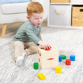 Shape Sorting Cube Wooden Classic Educational Toy