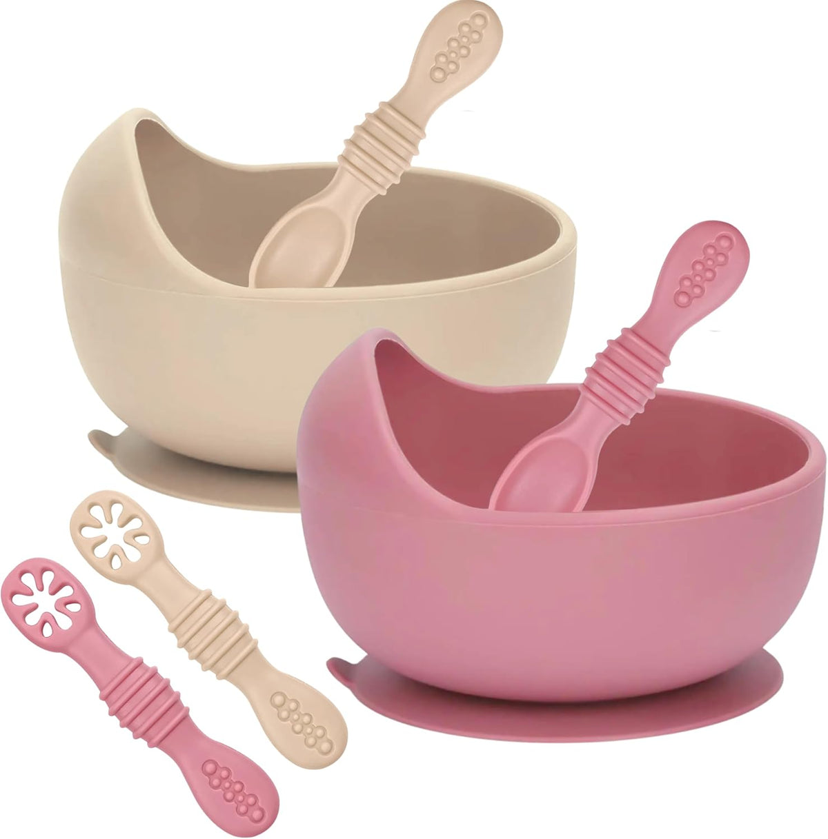 6 Piece Bowls & Training Spoons