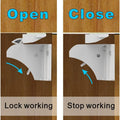 Upgraded Magnetic Cabinet Locks (32Locks and 6 Keys) Baby Proofing Magnetic Safety Locks with Strong Adhesive, One Minute Fast, Easy and No Drill Installation …