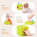 Silicone Baby Tissue Box Toy 6-12 Months Gifts for Boys Girls