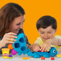 Shapes & Colors Dino Starter Set, Tactile Sensory Play Dinosaur Toys for Kids 2+, 11 Accessories