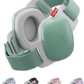 Muffy Baby Comfort - Baby Ear Protection Noise Cancelling - CE & ANSI Certified - Unique Headband for Safe Fit & Comfort - Multi-Adjustable for Ages 3-48 Months - 24Db Sound Reduction, Green