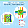 - Buster Square - Learning Activity Toy - Develop Fine Motor Skills and Problem Solving - Easy Travel Toy - Educational Classroom Must Have