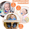 1 Year Old Girl Toys,  Baby Pretend Phone Baby Toys 6 to 12 Months with Soft Colour Changing Light, Various Musics Sounds, Interactive Sensory Toys Birthday Gift for Infant Baby Girls 6 Months+