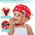 Baby Helmet for Crawling, No Bumps and Soft Cushion Infant Baby Safety Headguard I Toddler Helmets 1-2 Years Old, 6-12 Months (Shark)