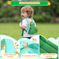 3 in 1 Toddler Harness Leash + 8.2Ft anti Lost Wrist Link, Cute Dinosaur Kids Safety Harness Tether with Key Lock, Child Protective Leashes While Walking for Outdoor Activity Keep Kids Close