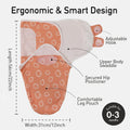 Swaddles for Newborns 0-3 Months, Adjustable & Easy Fastener