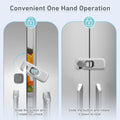 2 Pack Fridge Lock, Freezer Latch Locks Child Safety, 3M Adhesive Hold