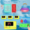 Montessori Busy Board for Toddlers 1-3 with Music, 20+ Activity Toddler Educational Toys Age 1-2, Learning Toy for 1 2 Year Old Boy Girl Christmas Birthday Gift