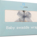 Baby Swaddle Blanket | Ultra-Soft Plush Essential for Infants 0-6 Months | Receiving Swaddling Wrap White | Ideal Newborn Registry and Toddler Boy Accessories | Perfect Baby Girl Shower Gift