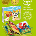 20 in 1 Farm Busy Books for Toddlers 1-2