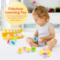 Matching Eggs 12 Pcs Set Color & Shape Recoginition Sorter Puzzle