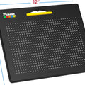 Double-Sided Magnetic Drawing Board, ABC Tracing Toy Ages 3+
